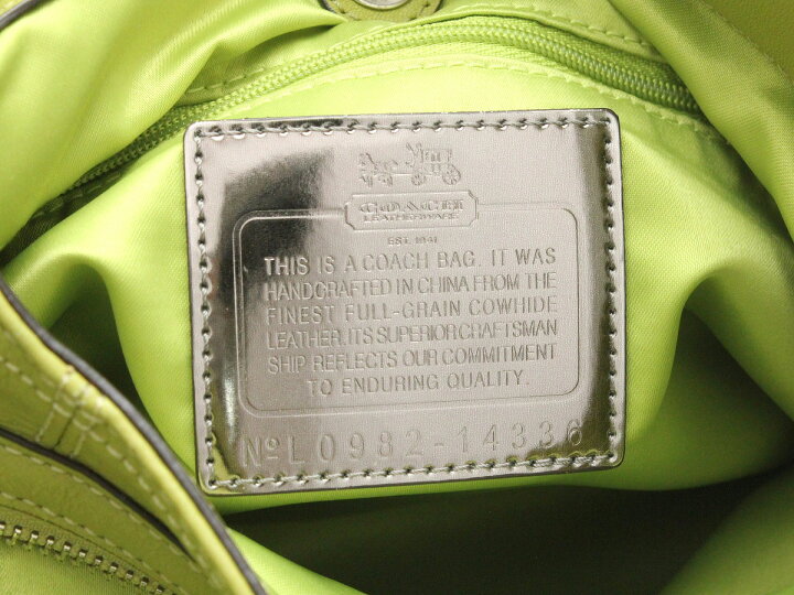 楽天市場】【バッグ】COACH コーチ ショルダーバッグ セミショルダー 