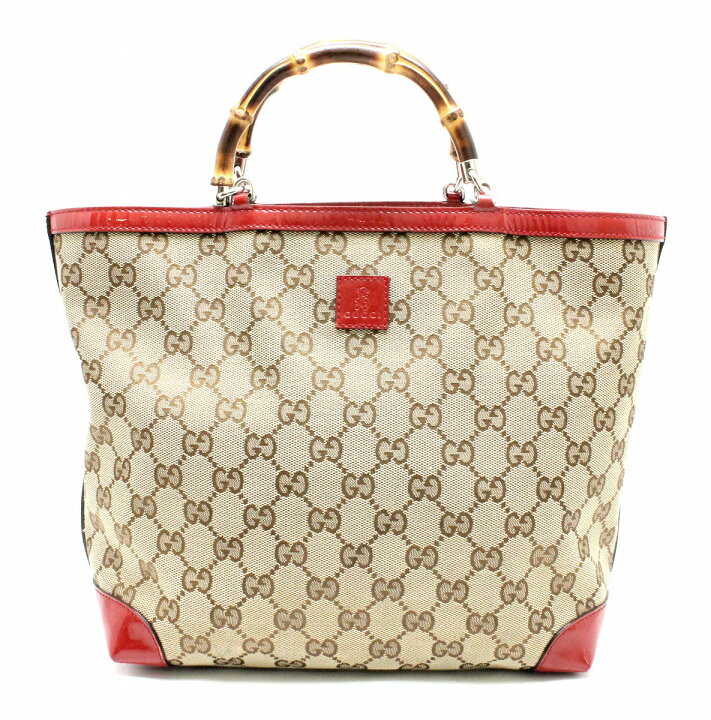 楽天市場】【バッグ】GUCCI グッチ GGキャンバス キッズ バンブー 