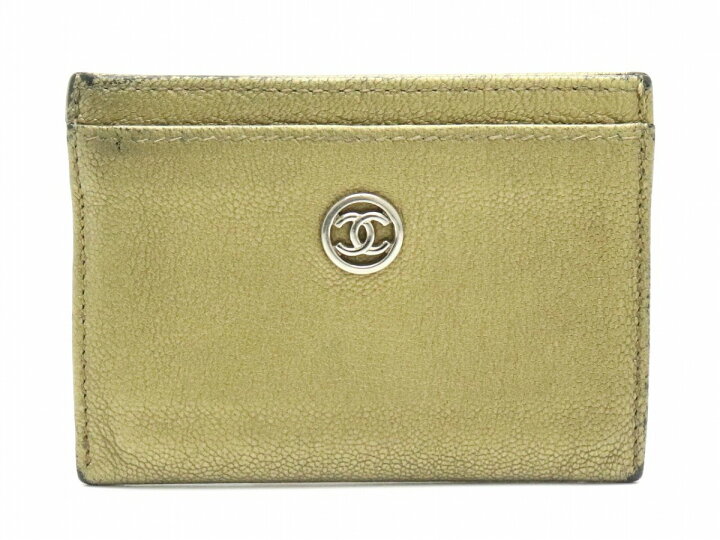 楽天市場】CHANEL シャネル ココボタン カードケース 名刺入れ パス 