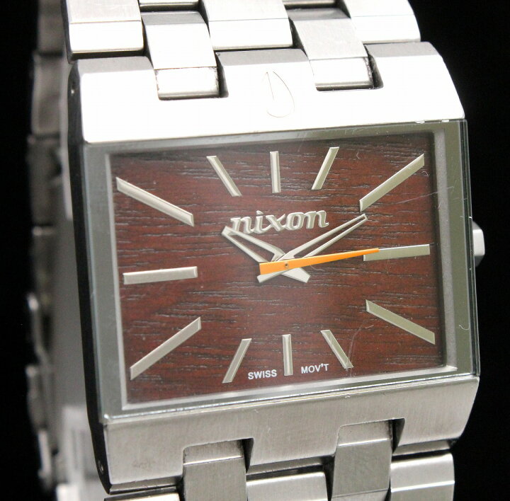 楽天市場】【ウォッチ】NIXON ニクソン THE TICKET チケット 木目文字 