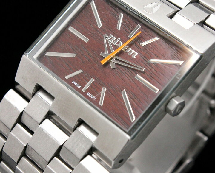 楽天市場】【ウォッチ】NIXON ニクソン THE TICKET チケット 木目文字 