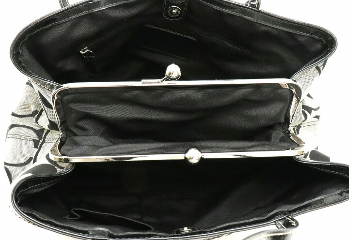 楽天市場】【バッグ】COACH コーチ シグネチャー ガマ口 ショルダー 