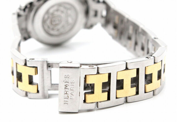 楽天市場】【ウォッチ】HERMES エルメス クリッパー デイト ホワイト  