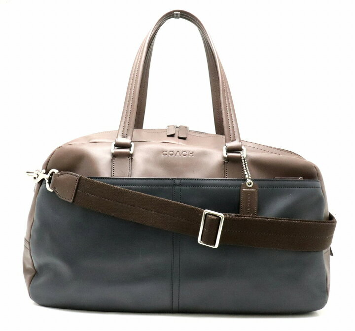COACH コーチ レザー 2WAY ボストンバッグ 86737 中古 D4 COACH コーチ  