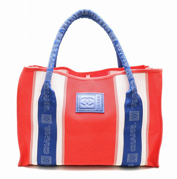 楽天市場】【バッグ】CHANEL シャネル スポーツライン トートバッグ