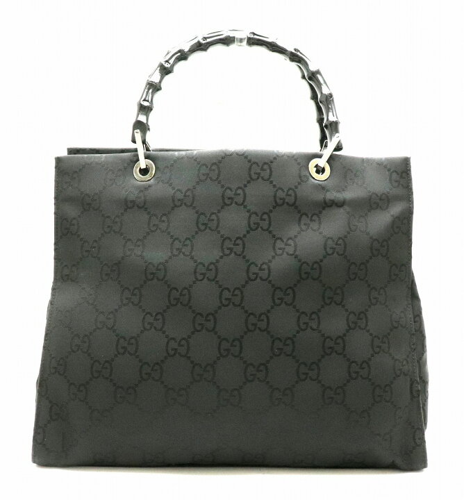 楽天市場】【バッグ】GUCCI グッチ バンブー ハンドバッグ ナイロン  