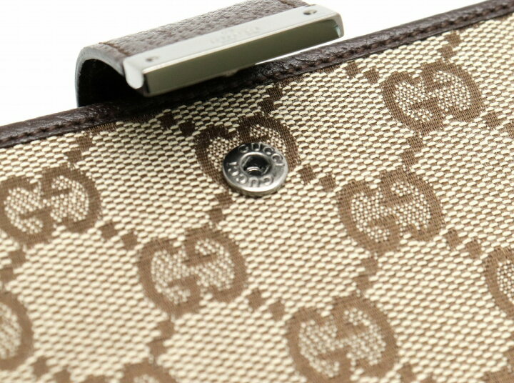 楽天市場】【未使用品】【財布】GUCCI グッチ GGキャンバス 2つ折り 