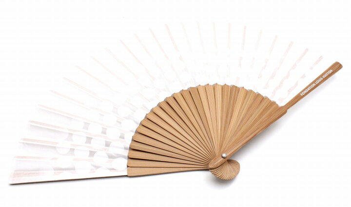 楽天市場】【未使用品】LOUIS VUITTON ルイ ヴィトン 扇子 水玉柄  