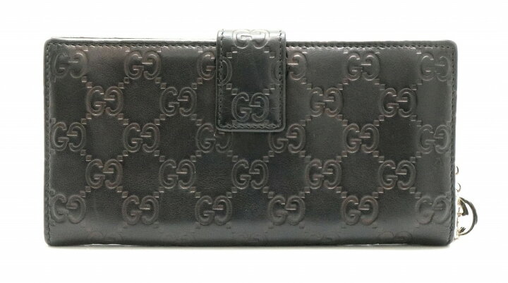楽天市場】【財布】GUCCI グッチ グッチシマ 2つ折 長財布 GG柄 レザー 