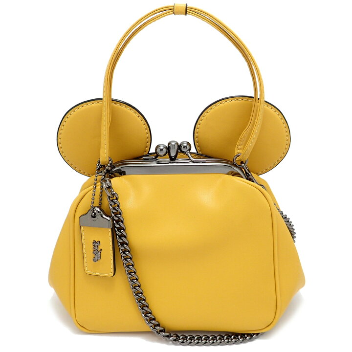 楽天市場】【未使用品】【バッグ】COACH コーチ ミッキー キスロック 