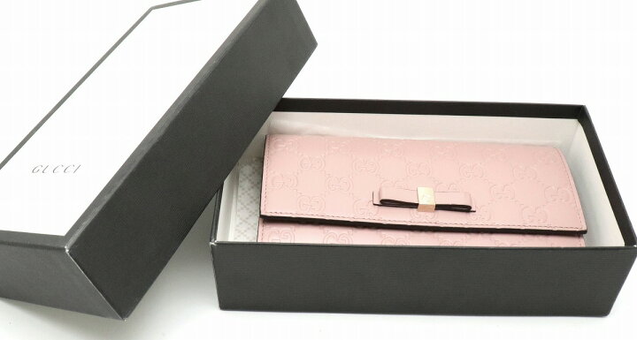 楽天市場】【未使用品】【財布】GUCCI グッチ グッチシマ BOWY リボン 
