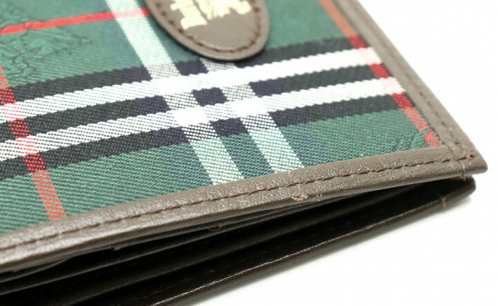 楽天市場】【財布】BURBERRY バーバリー 二つ折り財布 チェック柄 