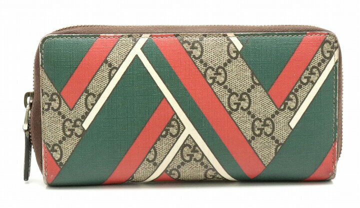 楽天市場】【財布】GUCCI グッチ GGシェブロン GGスプリーム ラウンド 