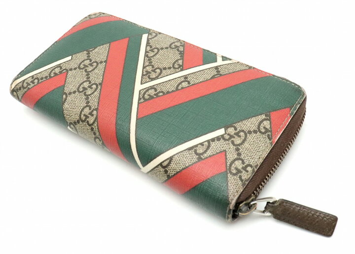 楽天市場】【財布】GUCCI グッチ GGシェブロン GGスプリーム ラウンド 