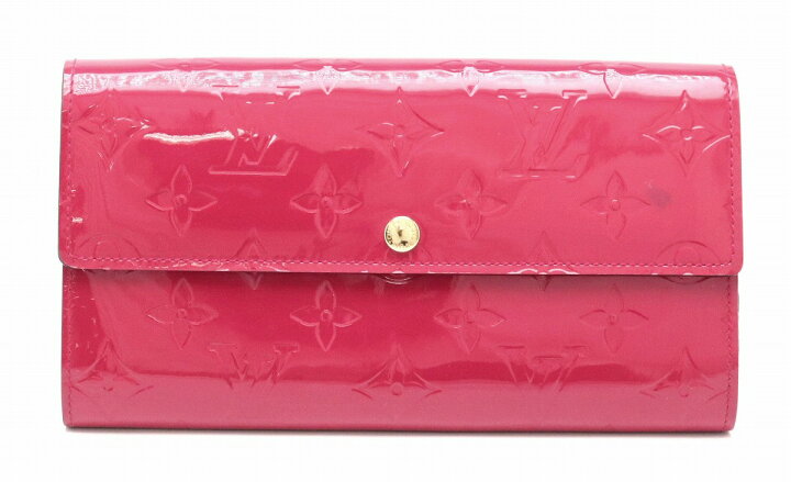 ポルトフォイユ・サラ モノグラム・ヴェルニ スリーズ【ルイ・ヴィトン 