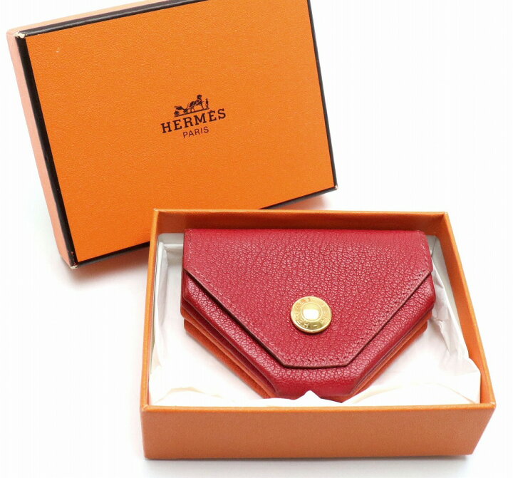 楽天市場】【財布】HERMES エルメス ル ヴァンキャトル コインケース W  