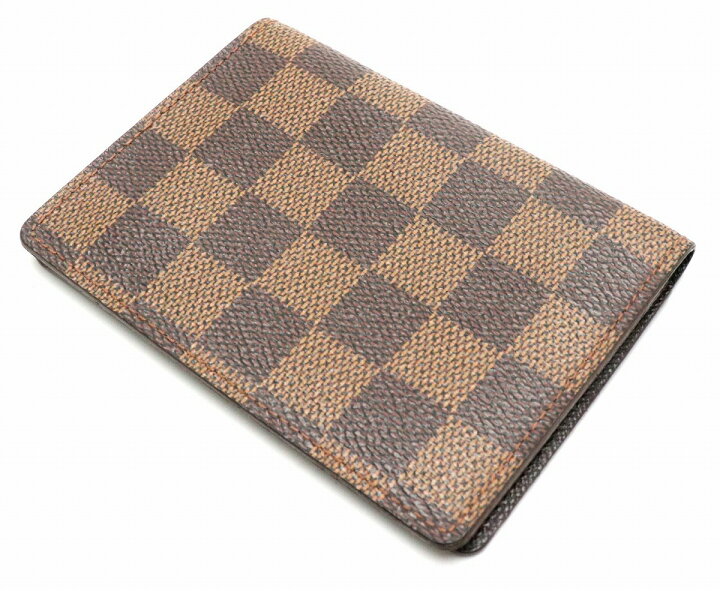 楽天市場】LOUIS VUITTON ルイ ヴィトン ダミエ ポルト2カルト ヴェル 