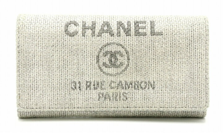 楽天市場】【財布】CHANEL シャネル ドーヴィルライン ココマーク 