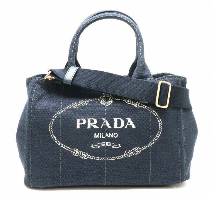 楽天市場】【バッグ】PRADA プラダ CANAPA カナパトート トートバッグ  