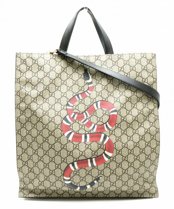 楽天市場】【バッグ】GUCCI グッチ GGスプリーム スネークプリント 蛇 