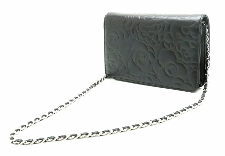 楽天市場】【未使用品】【財布】CHANEL シャネル カメリア チェーン  