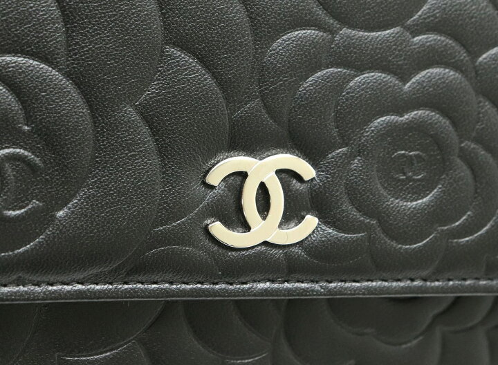 楽天市場】【未使用品】【財布】CHANEL シャネル カメリア チェーン  