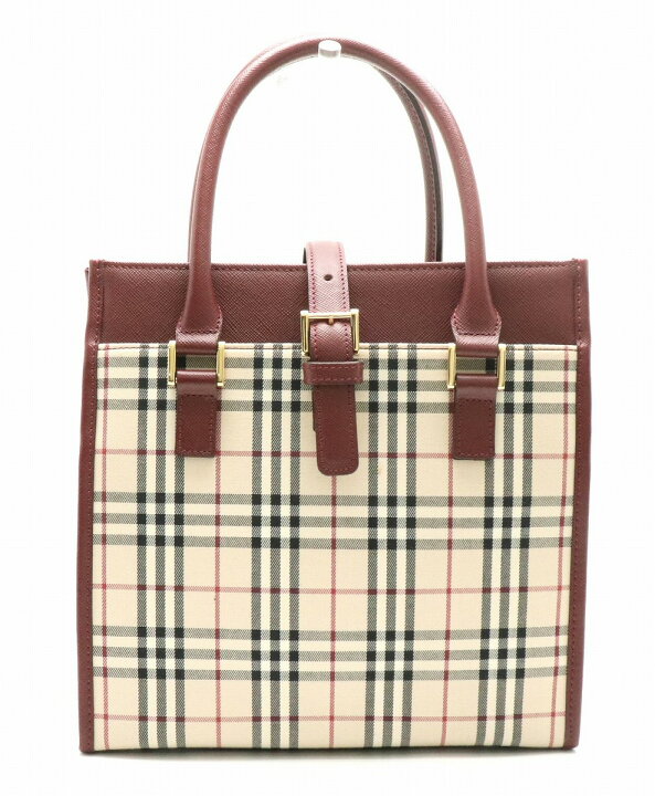 楽天市場】【バッグ】BURBERRY バーバリー トートバッグ ノバチェック  