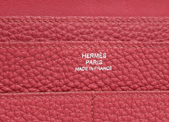 楽天市場】【未使用品】【財布】HERMES エルメス ドゴンGM 2つ折長財布 