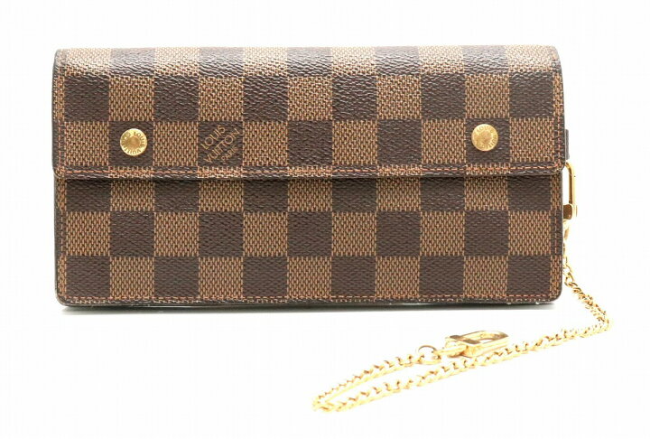 楽天市場】【財布】LOUIS VUITTON ルイ ヴィトン ダミエ 