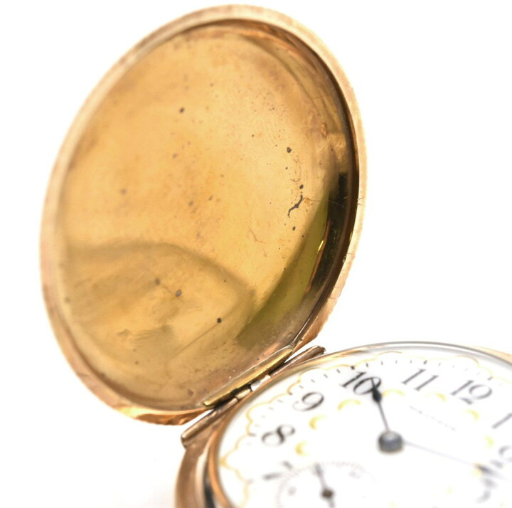 楽天市場】【ウォッチ】WALTHAM ウォルサム 1907年 懐中時計 14K 彫刻  