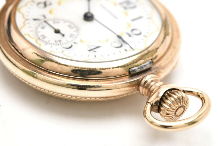 楽天市場】【ウォッチ】WALTHAM ウォルサム 1907年 懐中時計 14K 彫刻  