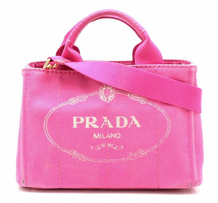 楽天市場】【バッグ】PRADA プラダ CANAPA カナパ ミニカナパ トート 