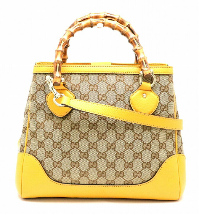 楽天市場】【バッグ】GUCCI グッチ ダイアナ バンブー ハンドバッグ 