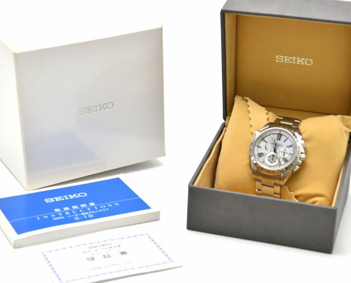 楽天市場】【ウォッチ】SEIKO セイコー BRIGHTZ ブライツ クロノグラフ 