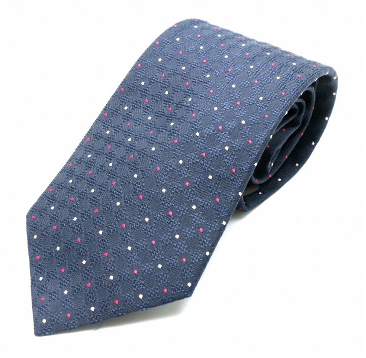 楽天市場】LOUIS VUITTON ルイ ヴィトン ネクタイ シルク100% ドット柄  