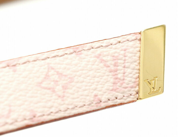 Louis Vuitton Ultra Rare Cherry Blossom Pink Monogram Belt 70/28 86075 –  Bagriculture