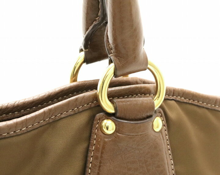 楽天市場】【バッグ】PRADA プラダ ナイロン ハンドバッグ ショルダー 