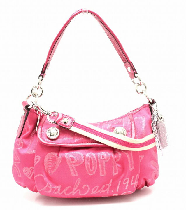 楽天市場】【バッグ】COACH コーチ ポピー ストーリーパッチ グルー 