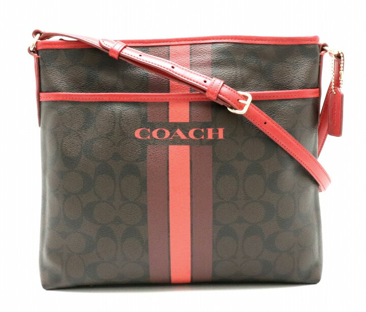 楽天市場】【バッグ】COACH コーチ ヴァーシティ ストライプ 