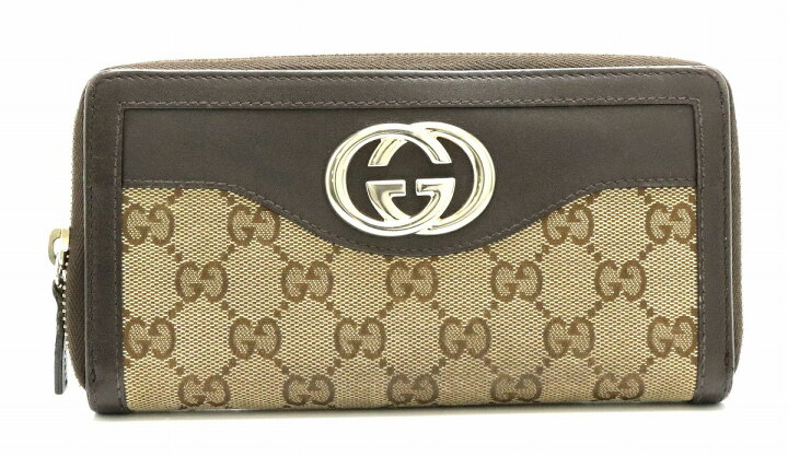 楽天市場】【財布】GUCCI グッチ GGキャンバス スーキー インター 