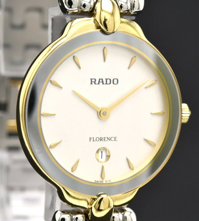 楽天市場】【ウォッチ】RADO ラドー フローレンス デイト シルバー文字  