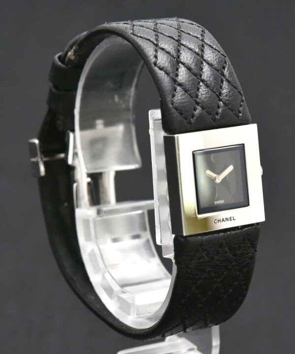 楽天市場】【ウォッチ】CHANEL シャネル マトラッセ SS 革ベルト 