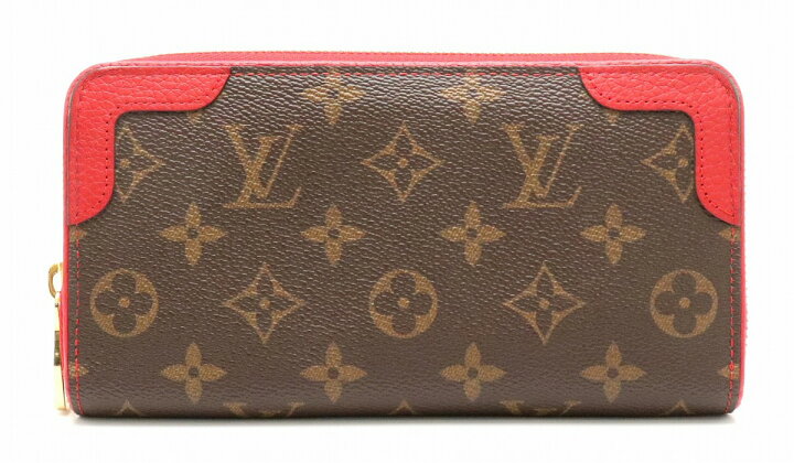 楽天市場】【財布】LOUIS VUITTON ルイ ヴィトン モノグラム ジッピー  