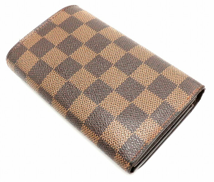 楽天市場】【財布】LOUIS VUITTON ルイ ヴィトン ダミエ ポルトモネ  