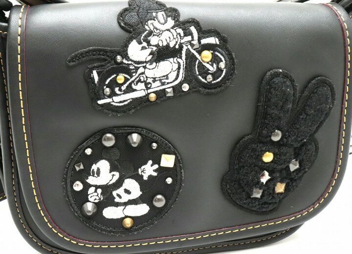 楽天市場】【バッグ】COACH コーチ パッチワーク スタッズ ショルダー 