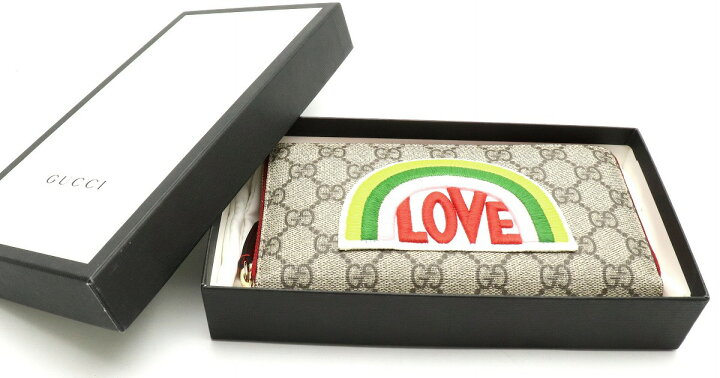 楽天市場】【未使用品】【財布】GUCCI グッチ GGスプリーム ラウンド 