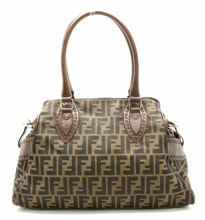 楽天市場】【バッグ】FENDI フェンディ エトニコ ズッカ柄 トート 
