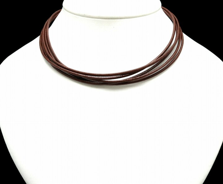 楽天市場】【未使用品】【ジュエリー】BVLGARI ブルガリ 5連 レザー 