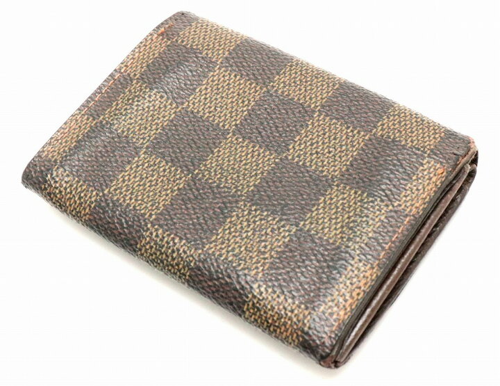 楽天市場】【財布】LOUIS VUITTON ルイ ヴィトン ダミエ ポルトモネ 
