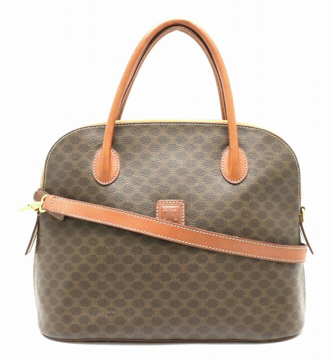 楽天市場】【バッグ】CELINE セリーヌ マカダム柄 トートバッグ  